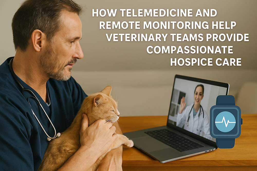How Telemedicine and Remote Monitoring Help Veterinary Teams Provide Compassionate Hospice Care